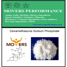 Phosphate de sodium à dexaméthasone à vente chaude avec numéro CAS: 2392-39-4
